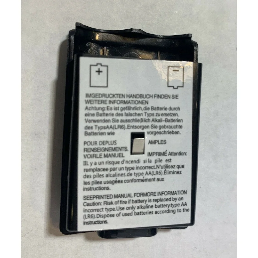 COPY - Black AA Battery Back Cover Case For Xbox 360 Wireless Controller batter…